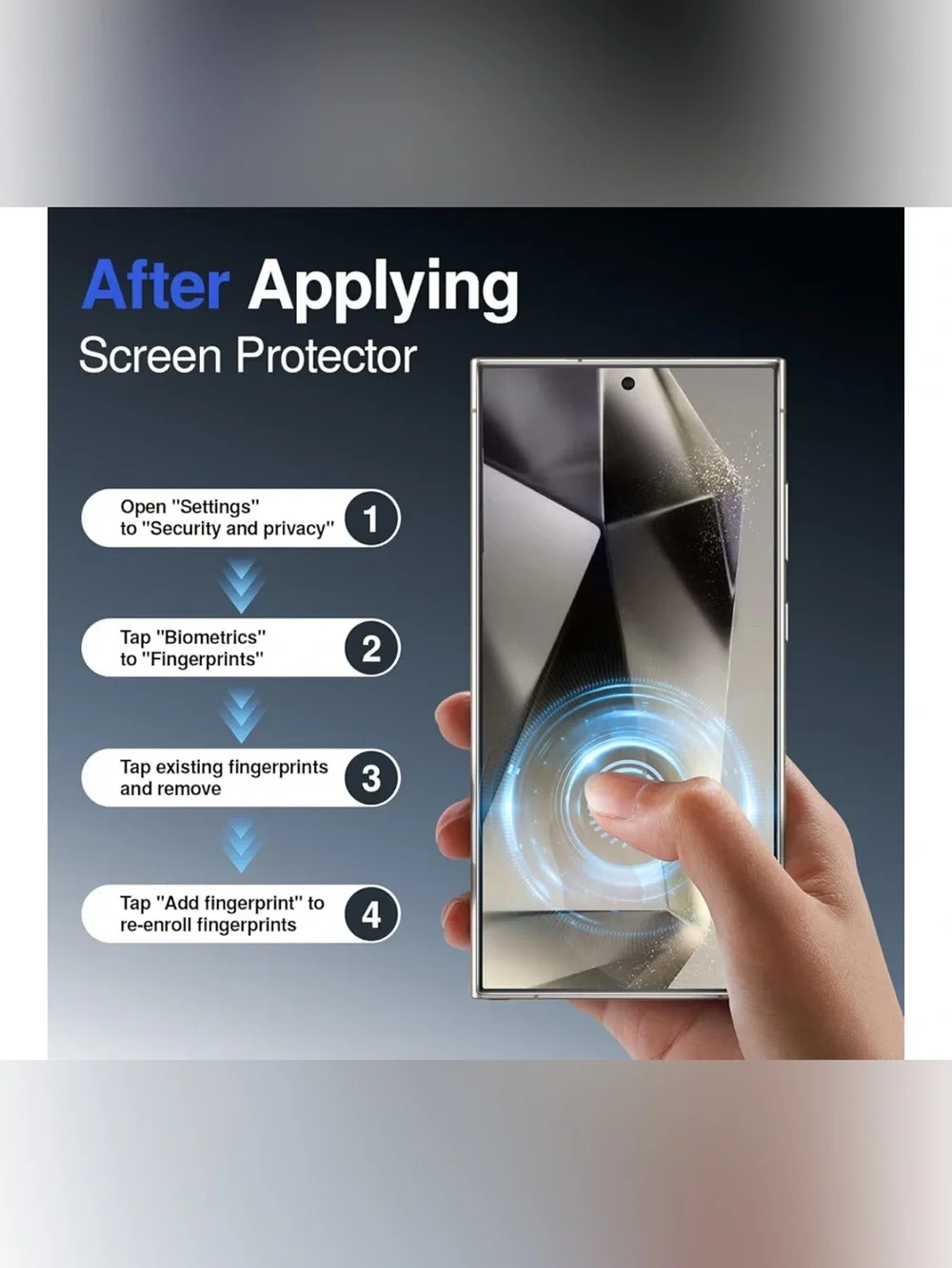 NEW SMARTDEVIL 2 Pack for Samsung Galaxy S24 Ultra Privacy Screen Protector
